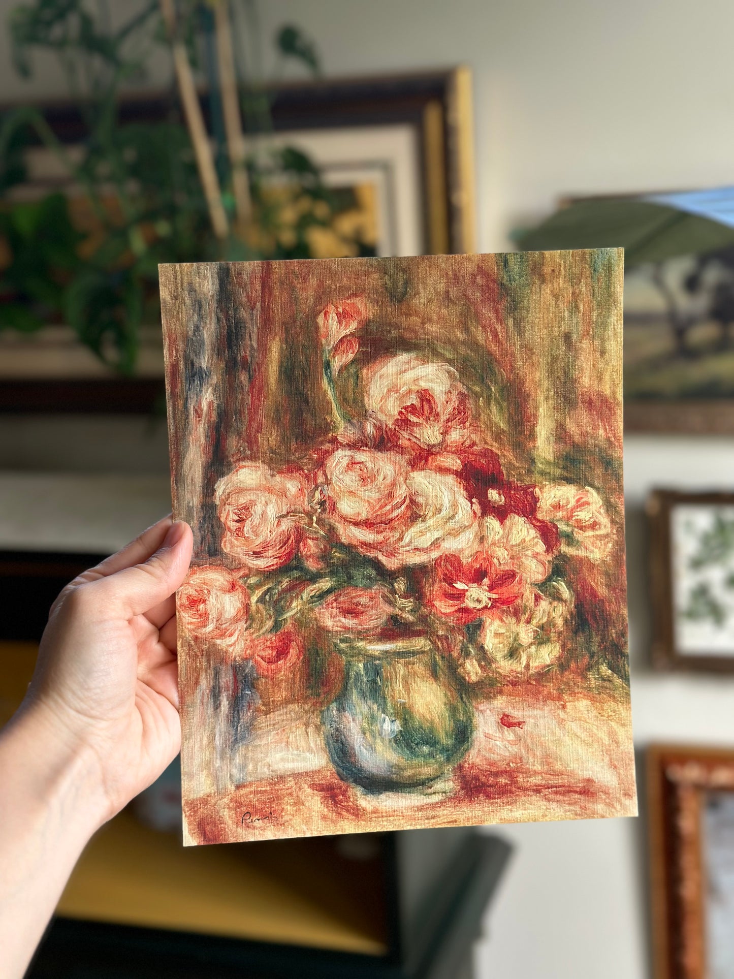 Oil Painting of Roses Nat Rone Designs