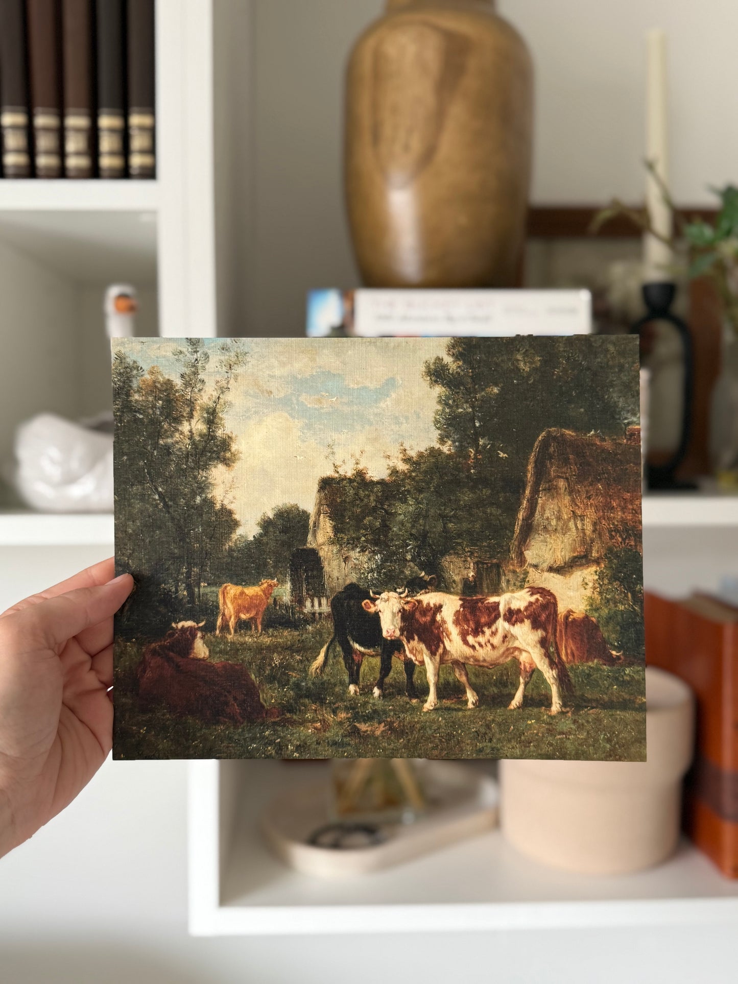 Cattle by the Mill