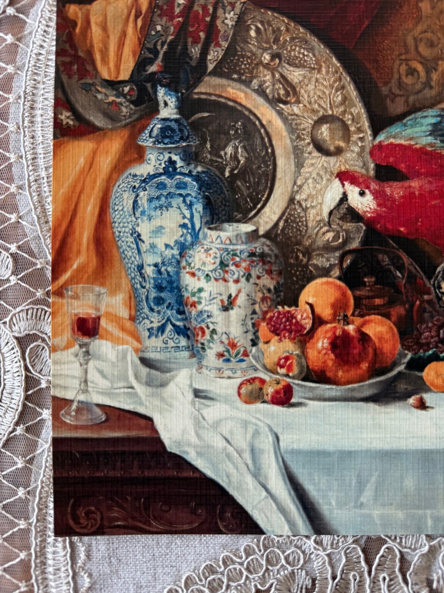 Parrot & Fruit