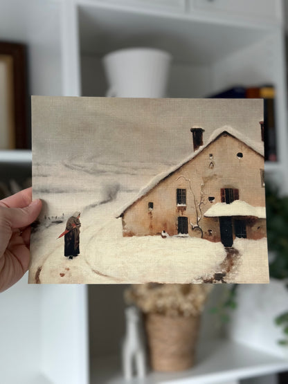 Cottage in the Winter