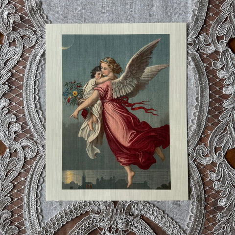 Angel Carrying Child