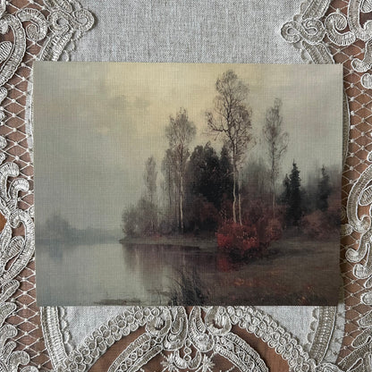 Autumn Lake Landscape