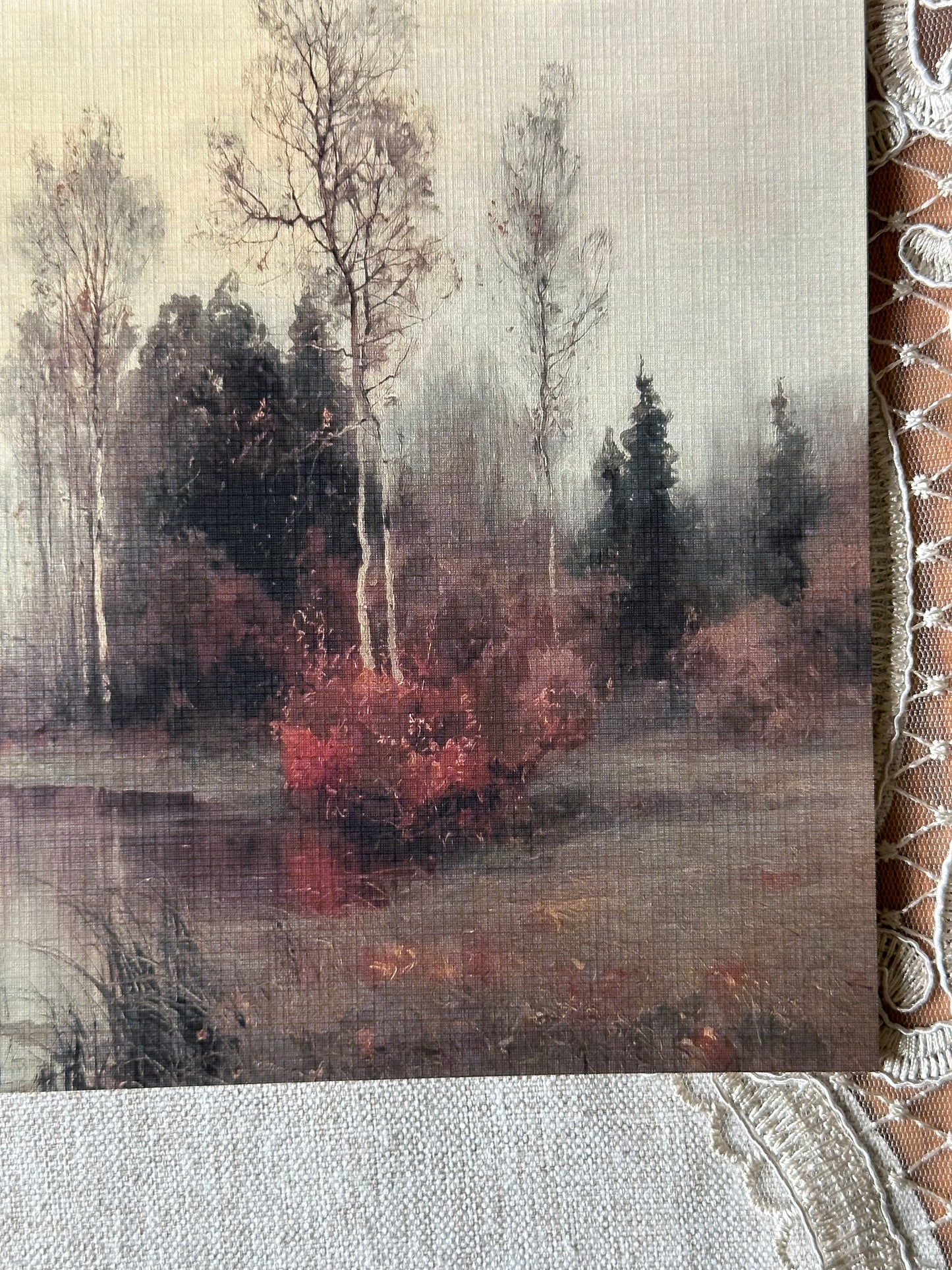 Autumn Lake Landscape