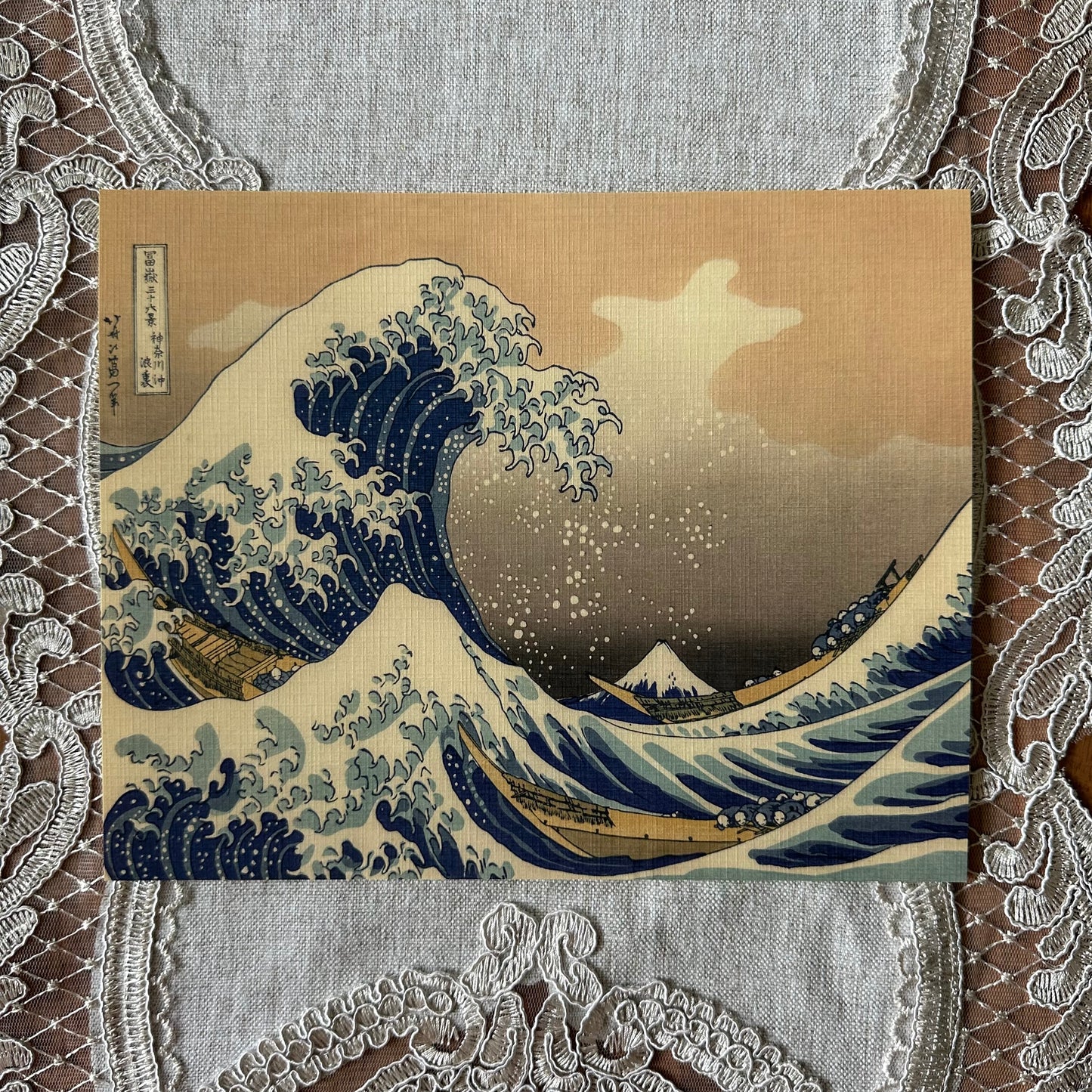 The Great Wave off Kanagawa  Nat Rone Designs   