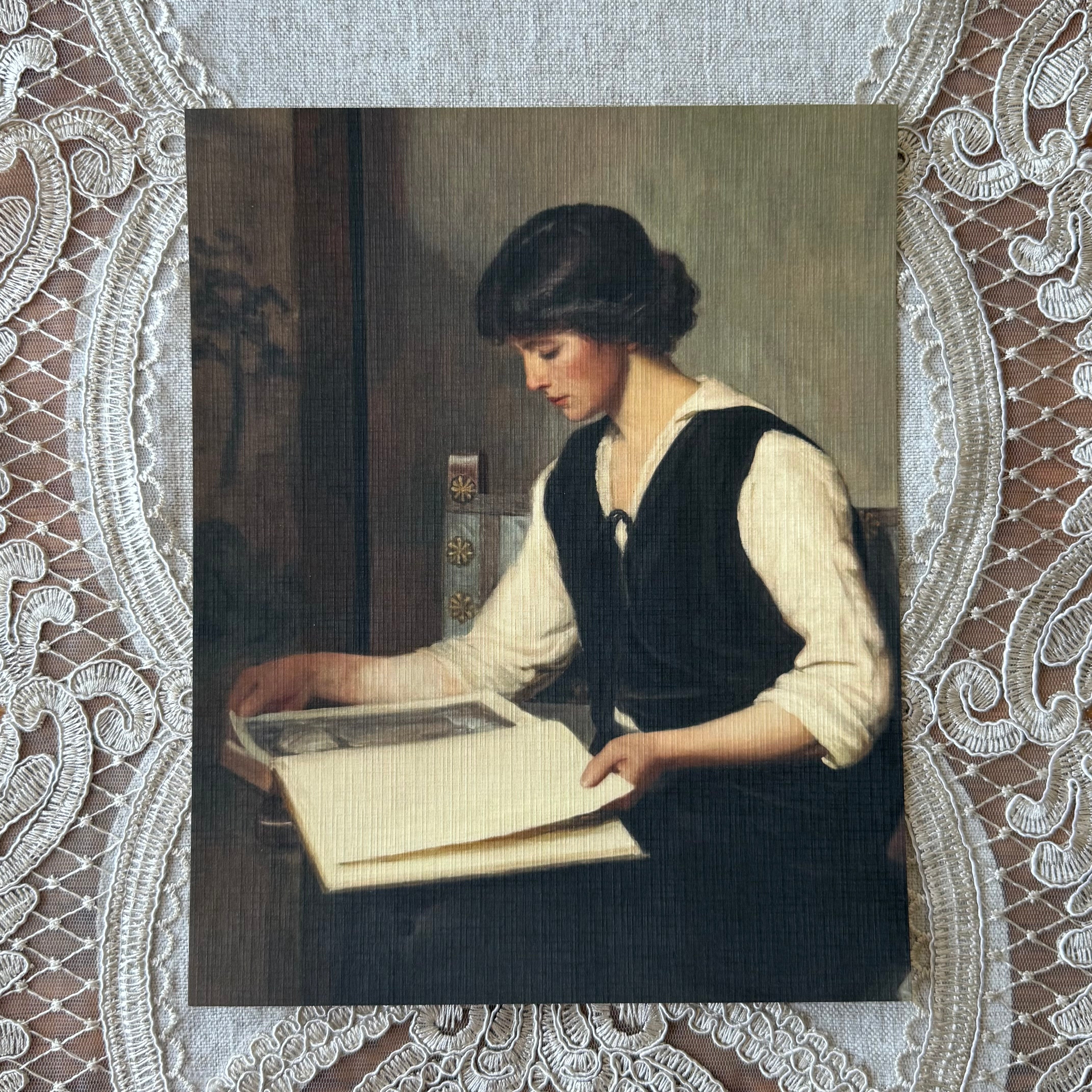 Reading on the Chair