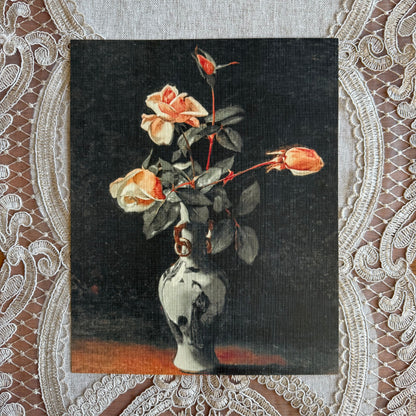 Roses in a Chinese Vase