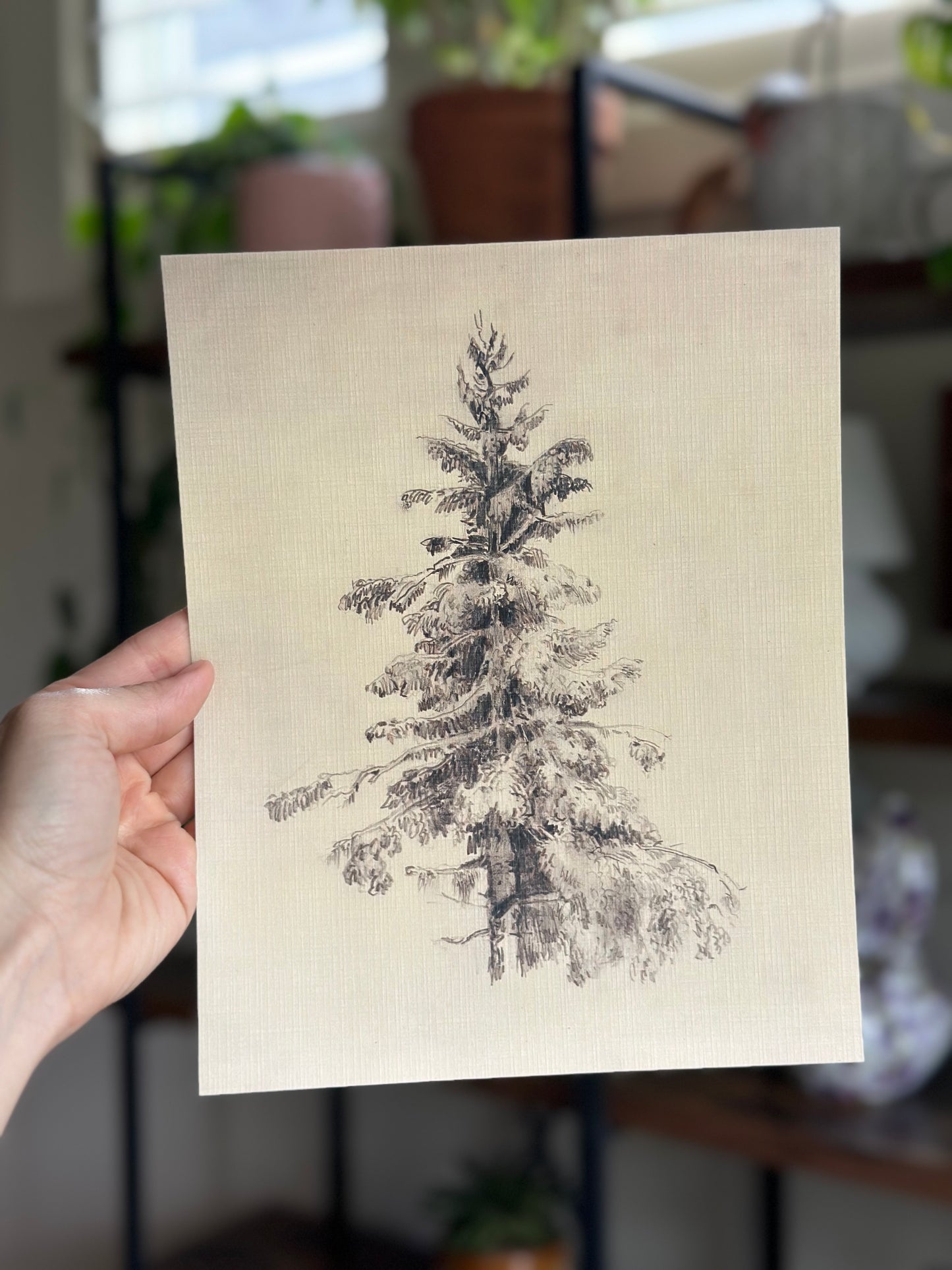 Christmas Tree Sketch