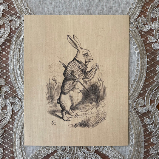 Rabbit with a Pocketwatch