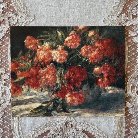 Oil-Painted Peonies